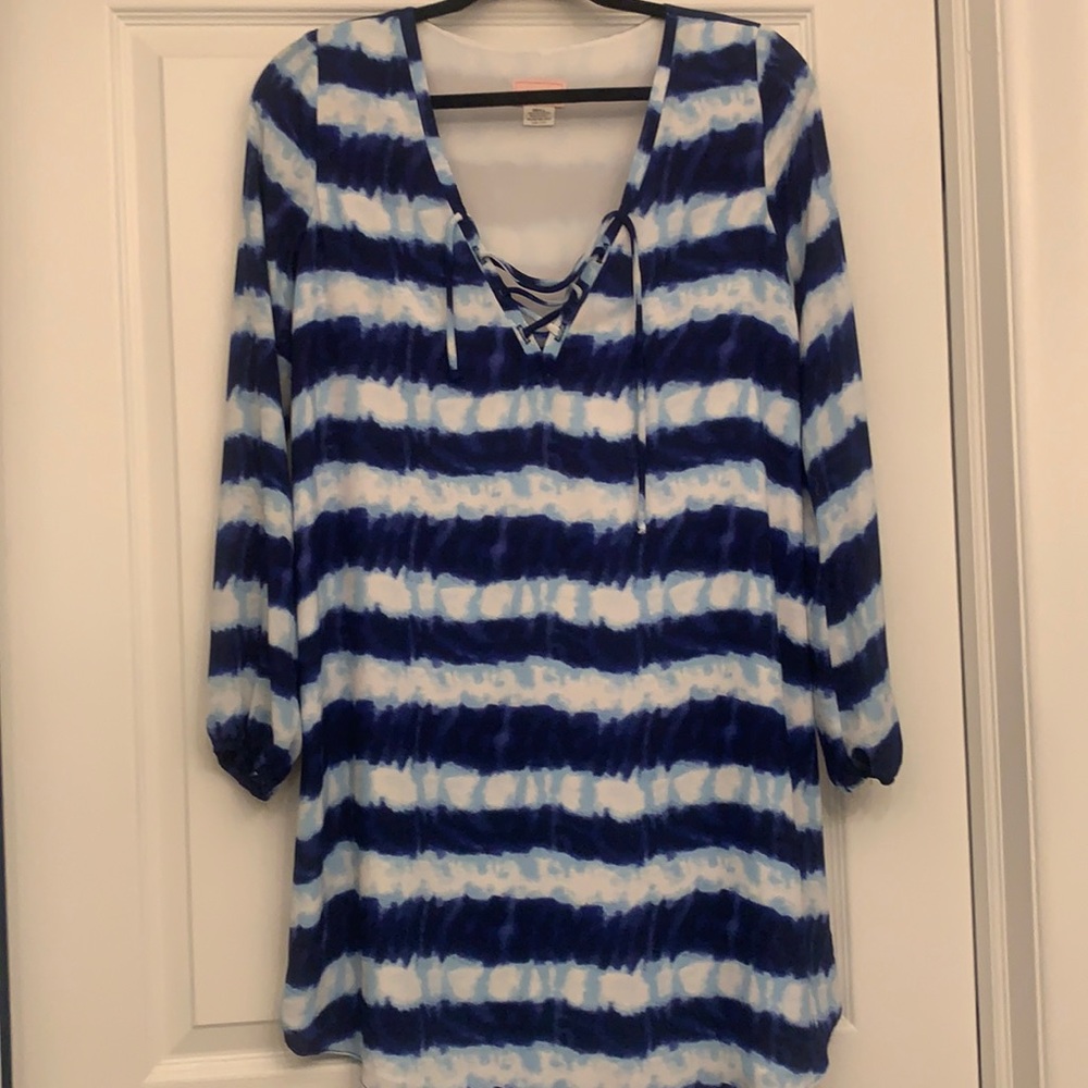 Striped Long Sleeve Dress